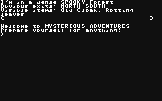 Screenshot for Adventure 1 - The Golden Baton