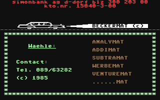 Screenshot for Beckermat