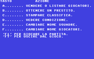 Screenshot for Campionato di Calcio