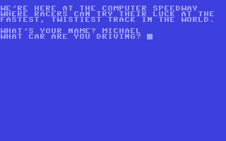 Screenshot for Computer Speedway