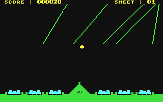 Screenshot for Missile Command