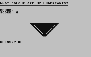 Screenshot for What Colour Are My Underpants?