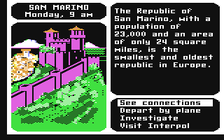 Screenshot for Where in the World is Carmen Sandiego?